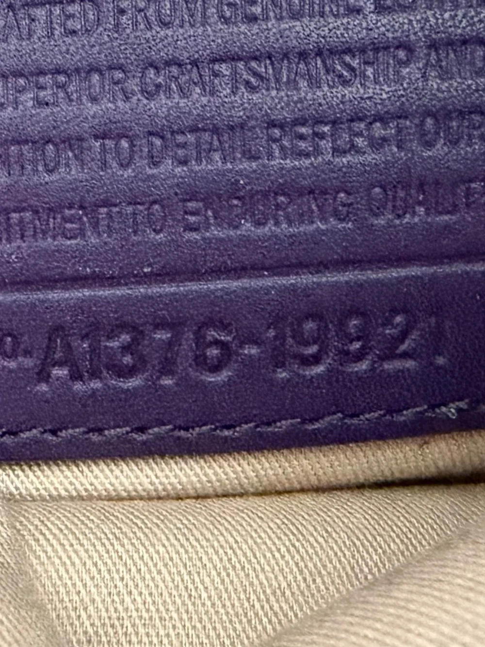 Coach Legacy Patricia bag in purple